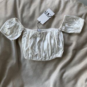 Zara White Top